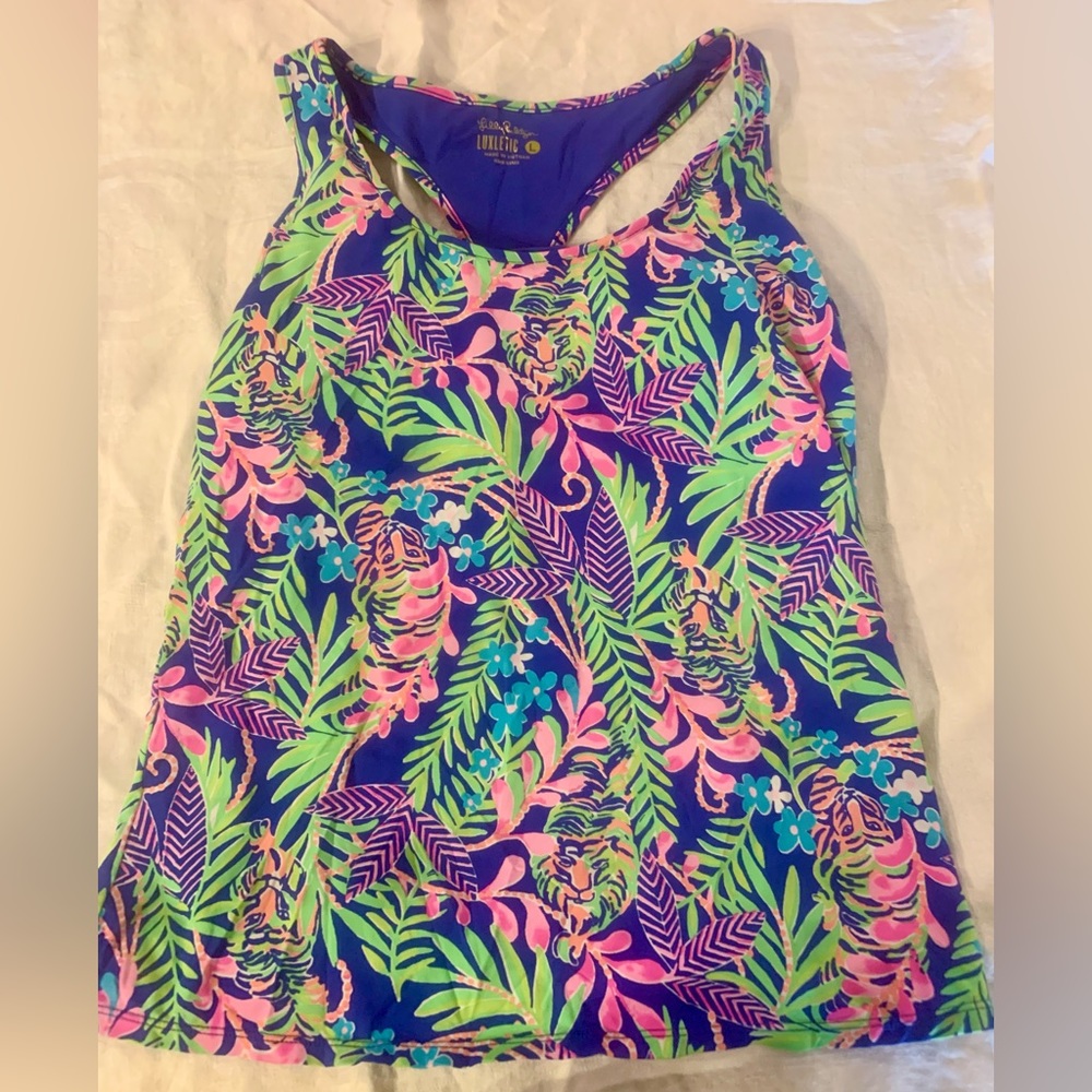 Lilly Pulitzer UPF 50+ Luxletic Asana Bra Tank